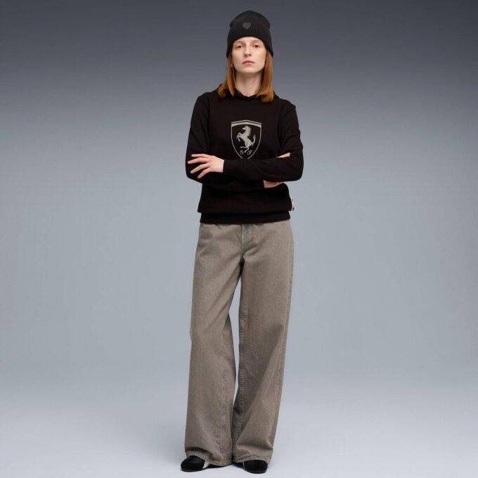 Scuderia Ferrari Women Fleece Motorsport Hoodie Scuderia Ferrari Women Fleece Motorsport Hoodie