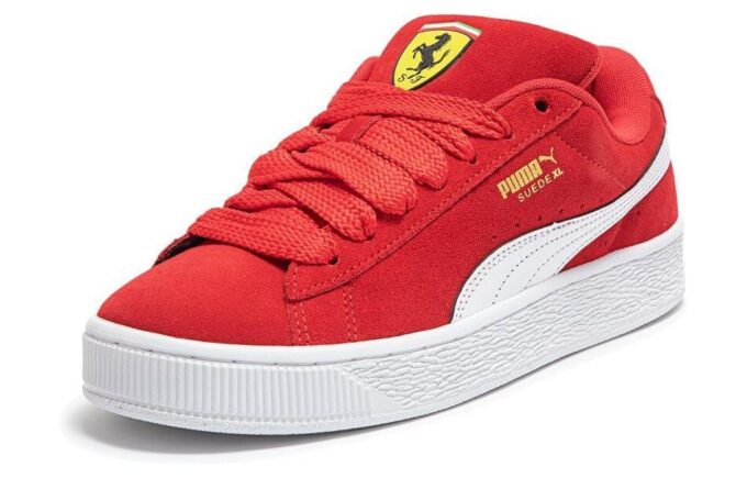 Scuderia Ferrari x Suede XL “Rosso Corsa White”