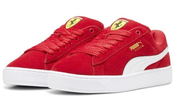 Scuderia Ferrari x Suede XL “Rosso Corsa White”