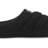 Scuff Sherpa Slippers “Black”