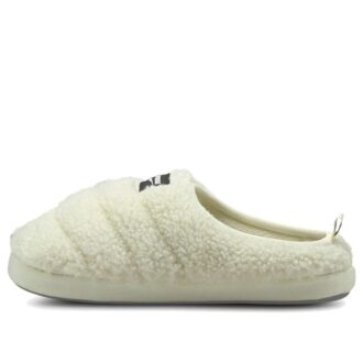 Scuff Sherpa Slippers “Whisper White”