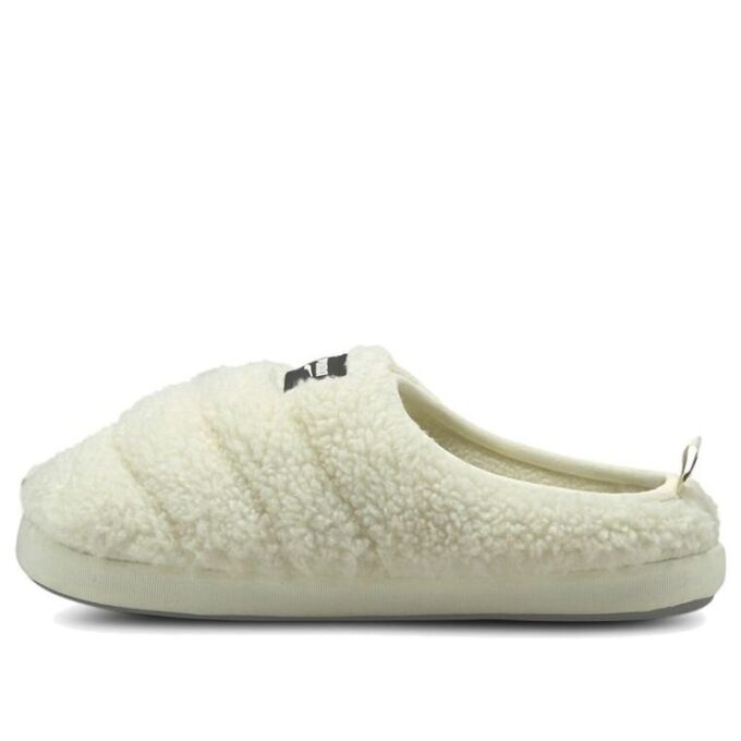 Scuff Sherpa Slippers “Whisper White”