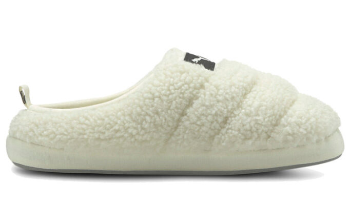 Scuff Sherpa Slippers “Whisper White”