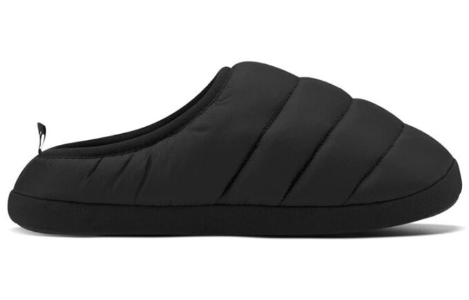 Scuff Slippers “Black White”