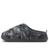 Scuff Slippers “Camo Black”