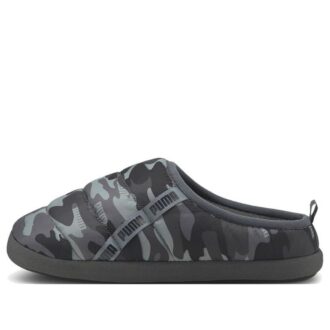Scuff Slippers “Camo Black”