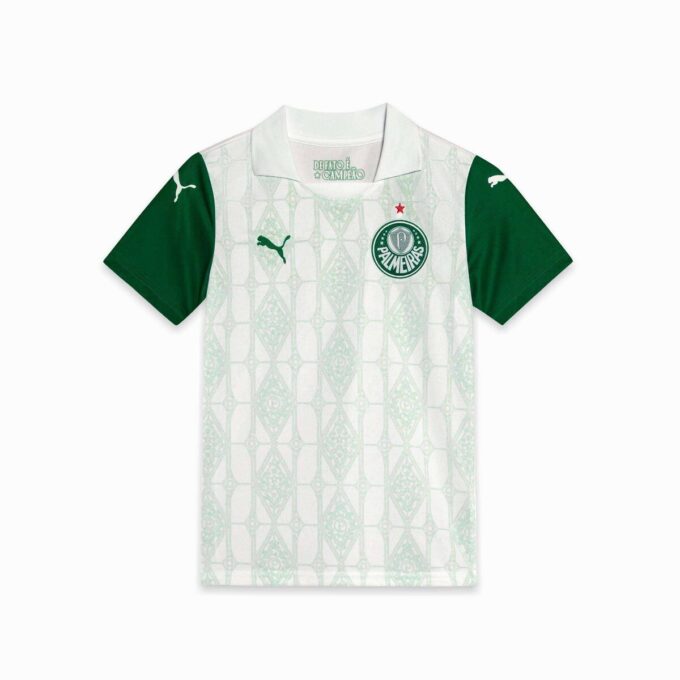 SE Palmeiras Torcedor ’25 Away Big Kids’ Soccer Jersey SE Palmeiras Torcedor ’25 Away Big Kids’ Soccer Jersey