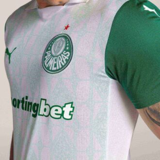 SE Palmeiras Torcedor ’25 Away Men Soccer Jersey SE Palmeiras Torcedor ’25 Away Men Soccer Jersey