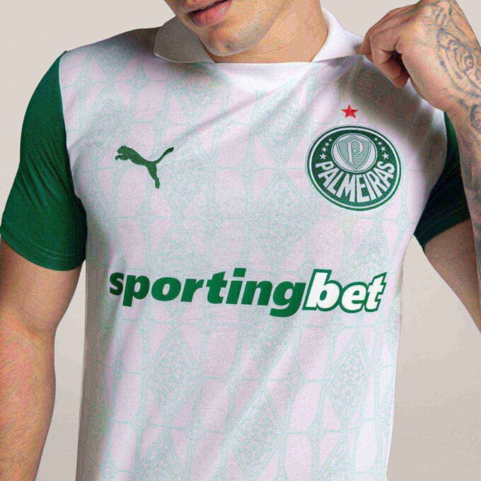 SE Palmeiras Torcedor ’25 Away Men Soccer Jersey SE Palmeiras Torcedor ’25 Away Men Soccer Jersey