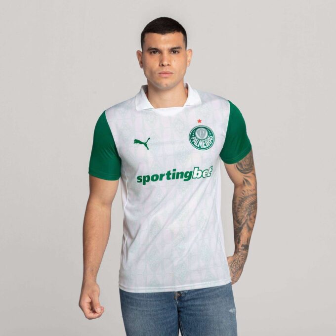 SE Palmeiras Torcedor ’25 Away Men Soccer Jersey SE Palmeiras Torcedor ’25 Away Men Soccer Jersey