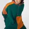 Select MMQ Colorblock Jacket “Green”
