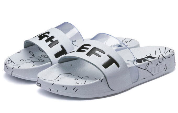 Shantell Martin x Leadcat Slide “White Black”