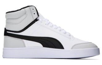 Shuffle Mid WTR “White Black”