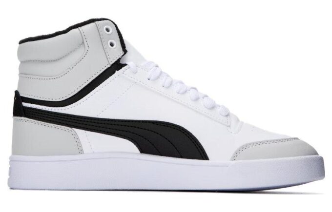 Shuffle Mid WTR “White Black”