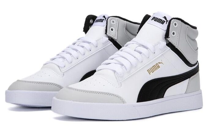 Shuffle Mid WTR “White Black”