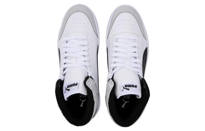 Shuffle Mid WTR “White Black”