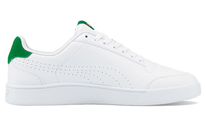 Shuffle Perf Casual Skate Shoes Unisex White Green