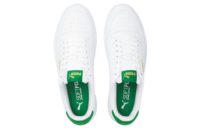 Shuffle Perf Casual Skate Shoes Unisex White Green