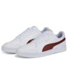 Shuffle Trainers “White Burgundy”