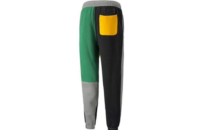 Signature Pants “Grey Yellow Black Green”