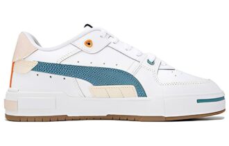 Skate Shoes “White Brown Green”