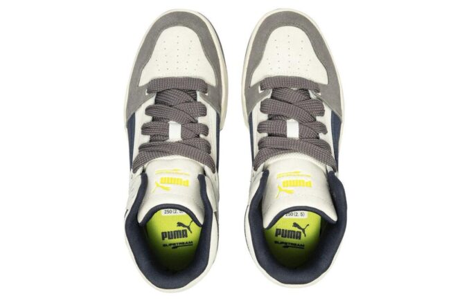 Slipstream Hi Always On “White Blue Brown”