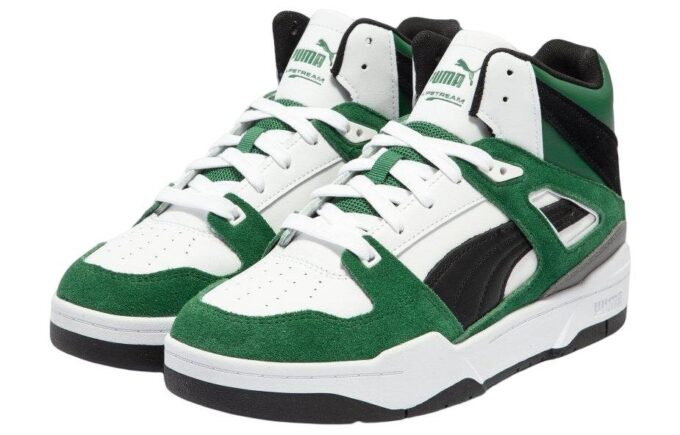 Slipstream Hi Heritage “White Green Black”