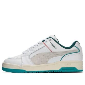 Slipstream Lo Retro “White Deep Aqua”
