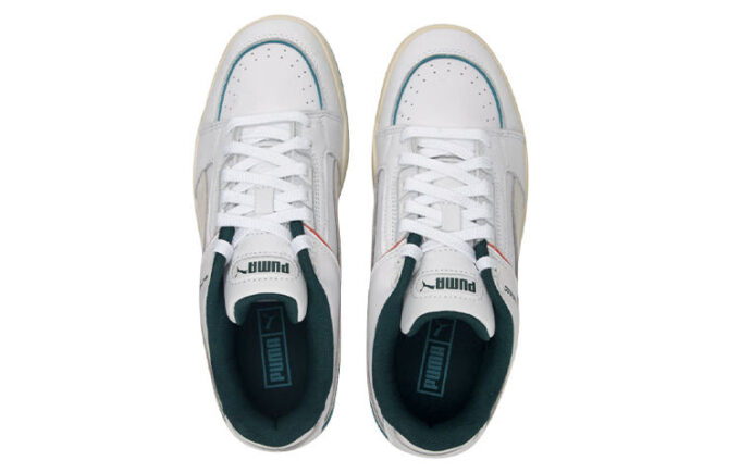 Slipstream Lo Retro “White Deep Aqua”