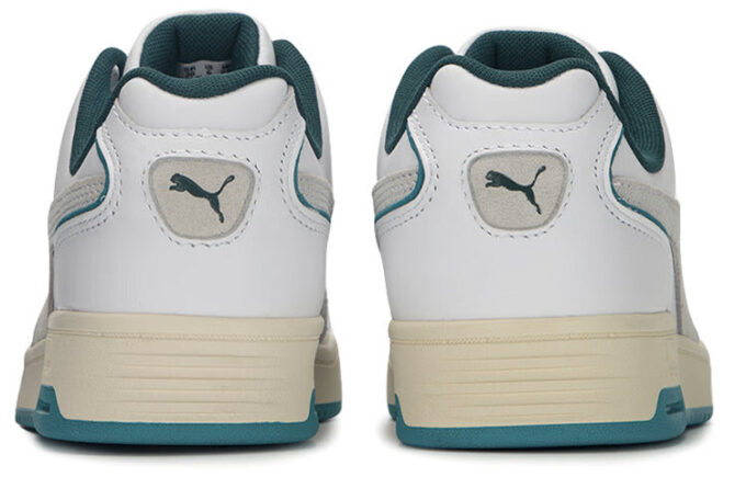 Slipstream Lo Retro “White Deep Aqua”