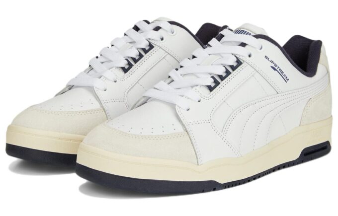 Slipstream Lo Retro “White New Navy”