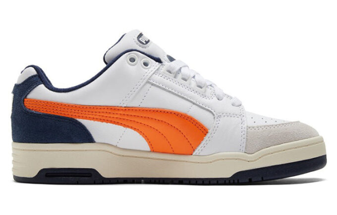 Slipstream Lo Retro “White Vibrant Orange”
