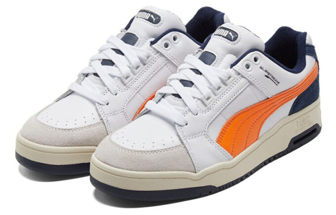 Slipstream Lo Retro “White Vibrant Orange”