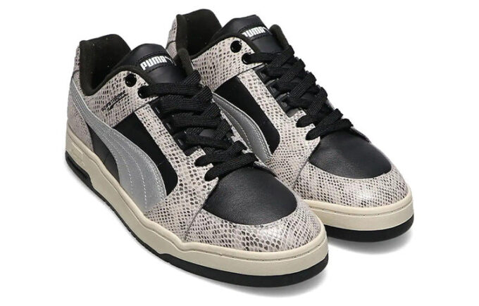 Slipstream Low Retro Snake “Black”