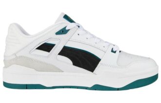 Slipstream Suede FS “White Black Green”