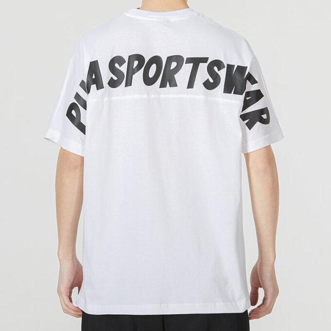 Slogan Sportswear Tee “White”