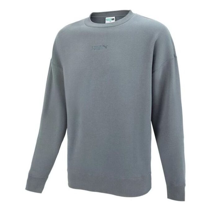 Small Logo Crew Neck Sweatshirt “Grey”