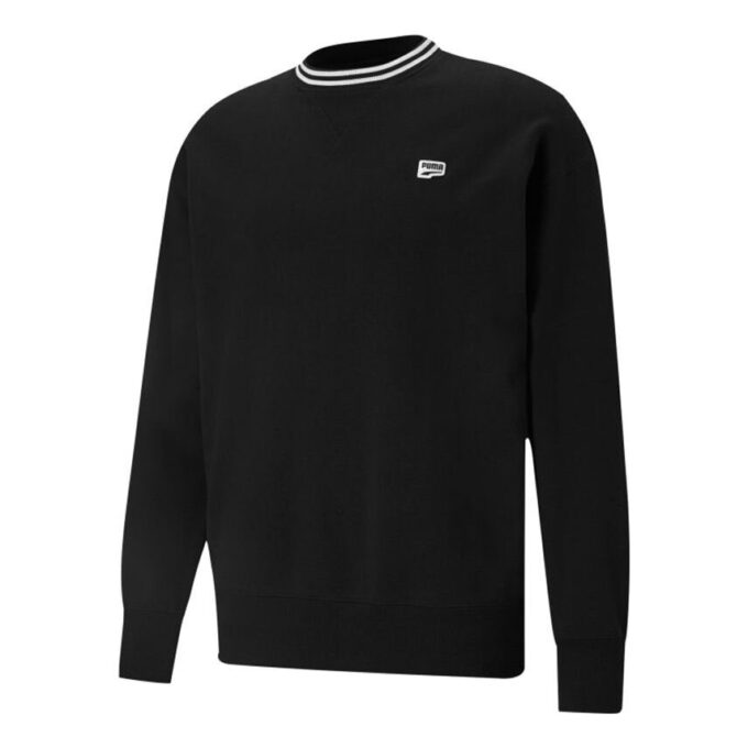 Small Logo Crew Neck Sweatshirts “Black White”