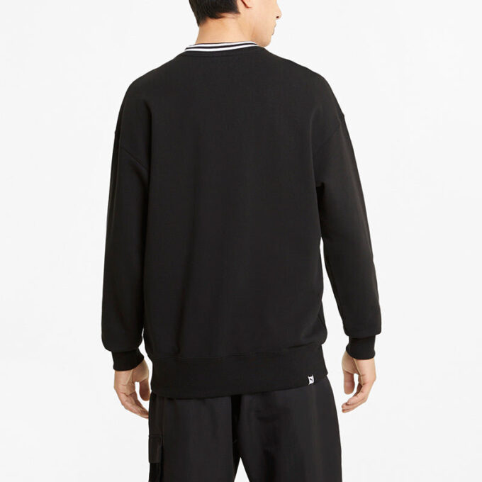 Small Logo Crew Neck Sweatshirts “Black White”