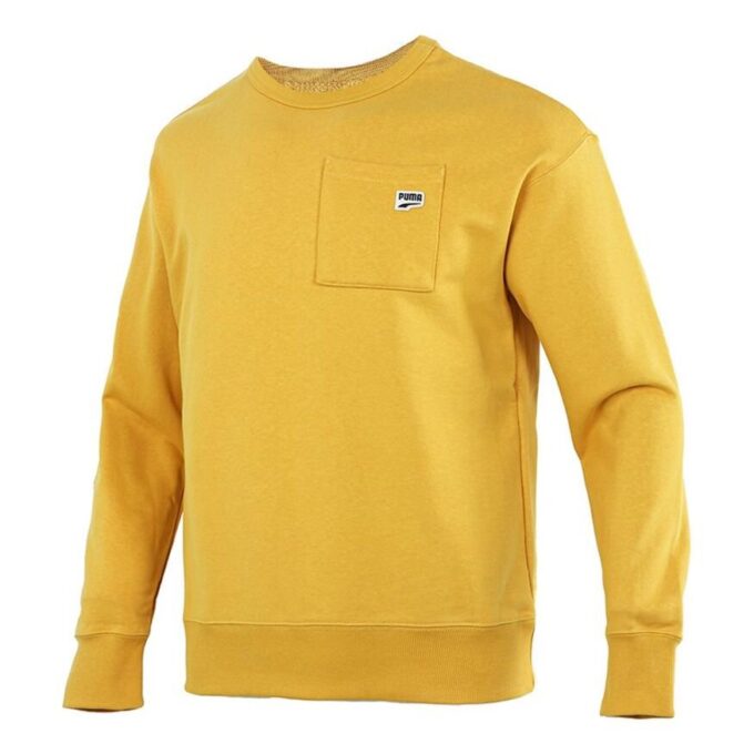Small Logo Pocket Sweatshirt “Yellow”