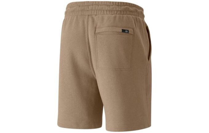 Small Logo Shorts “Brown”