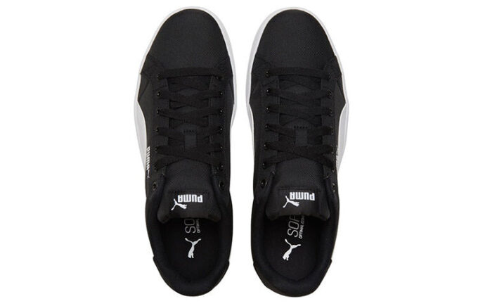 Smash Vulc Retro Casual Skateboarding Shoes Unisex Black