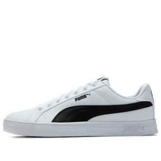 Smash Vulc Retro Casual Skateboarding Shoes Unisex White Black Shoe “White Black”