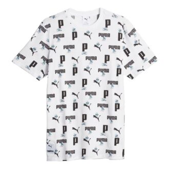 Smurfs All Out Print T-Shirt “White”