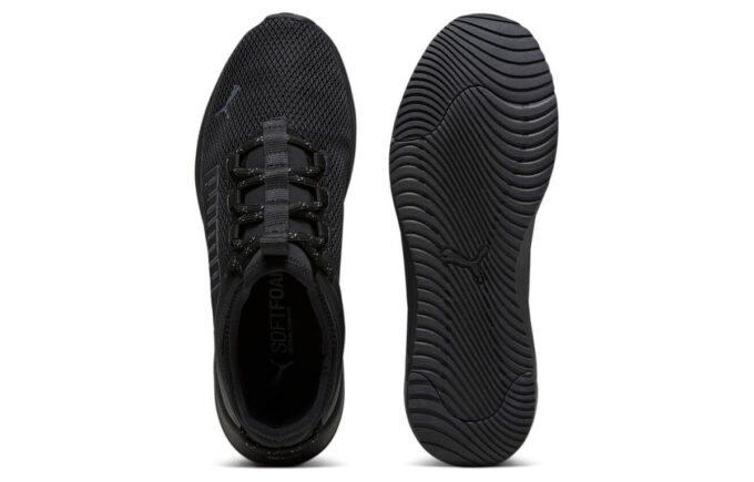 Softride Astro Slip-On “Black Cool Dark Grey”