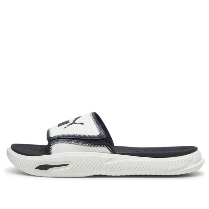 Softride Pro 24 V Slides “White New Navy”
