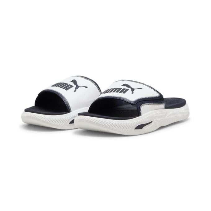 Softride Pro 24 V Slides “White New Navy”