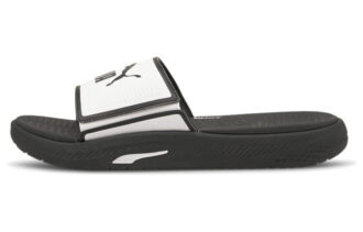 Softride Slide “White Black”