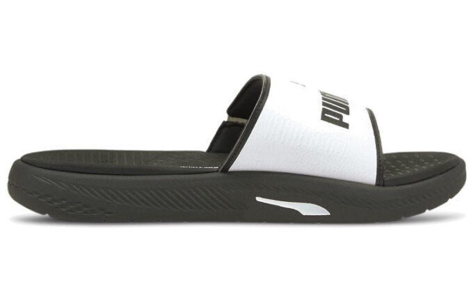 Softride Slide “White Black”
