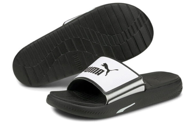 Softride Slide “White Black”